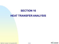 PAT328, Section 3, March 2001MAR120, Lecture 4, March 2001S16-1MAR120, Section 16, December 2001 SECTION 16 HEAT TRANSFER... 