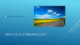 KCR SPRING TRAINING 2014 New ICD-O-3 Terminology. -  ppt download