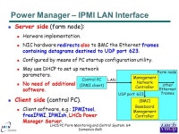 LHCb PC Farm Monitoring and Control System Domenico Galli, Bologna JCOP Project Team Meeting Genève, 28 April ppt download