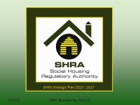 3/15/12SHRA Business Plan 2011/12 SHRA Strategic Plan ppt download