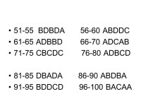 Answers to Model Test 5 April 18, DCBAB 6-10 DABDC CACBA BCDBA ADDDC ADACA ACBBC 36-40BBACC CABDC ppt download