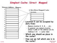 CS252/Patterson Lec 1.1 1/17/01 Review of Pipelines, Performance, Caches, and Virtual Memory(!) -  ppt download