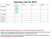 Day 1 Day 2 Day 3 Day 4 Day 5 SchuItz, P The above students must make-up the day they miss! You can only miss (4) days total…8... 