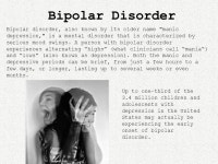 Teenage Mental Health. Four million children and adolescents in this country suffer from a serious mental disorder that causes... 