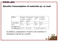Road case - Svensk Leca. Introduction q The Swedish National Road Authority (“Vägverket”) has performed LCA of three... 