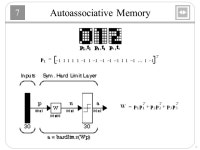 7 1 Supervised Hebbian Learning. 7 2 Hebb’s Postulate “When an axon of cell A is near enough to excite a cell B and... 