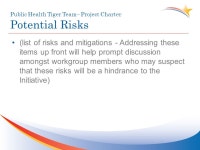 Public Health Tiger Team we will start the meeting 3 min after the hour DRAFT Project Charter April 15, ppt download