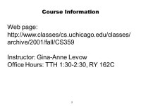 Topics in Artificial Intelligence: Discourse and Dialogue CS 359 Gina-Anne Levow September 25, ppt download