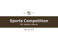 IES Josefina Aldecoa May 26, SPORTS Team-PlayersMatchesDurationPause. -  ppt download