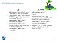 Differentiating Instruction Strategies for Students Success. -  ppt download