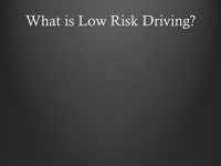You Are Part of The System Drive Right 1.1. The Highway Transportation System (HTS) Drivers Passengers Pedestrians Cyclists.... 