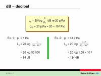 BA , 1 Basic Concepts of Sound Contents: Definitions dB Conversion Sound Fields dB ± dB. -  ppt download