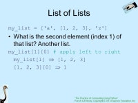 Chapter 7 Lists and Tuples. The Practice of Computing Using Python, Punch & Enbody, Copyright © 2013 Pearson Education, Inc.... 