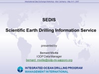 Ocean-Yuxing International | INTEGRATED OCEAN DRILLING PROGRAM MANAGEMENT INTERNATIONAL International Data Exchange Workshop – Kiel, Germany – May 9-11...