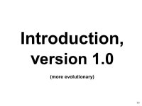 1 Born to Run: Experimental Evolution of High Voluntar y Exercise Mice Professor Theodore Garland, Jr., Ph.D. Depar tment of... 