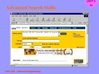 CHAPTER 2 PART A THE MECHANICS OF SEARCH ENGINES CSIT225 Internet Programming. -  ppt download