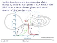1 ACCRETING X-RAY MILLISECOND PULSARS M A U R I Z I O F A L A N G A & E R I N W. B O N N I N G NS day, ParisJune 27, 2007 Service... 