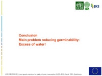 Workpackage 02 Germination testing Christoph Germeier, Zofia Bulinska – Radomska, Izabela Borowska, Audrey Didier. -  ppt download