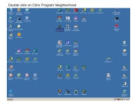 Double click on Citrix Program Neighborhood. Double click on Application Set Manager. -  ppt download