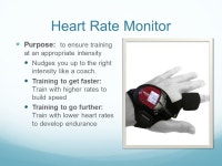 Software & Equipment to help Promote Fitness and Nutrition to High School Students Casey Grasso MW 9: ppt download