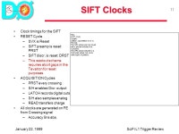 January 22, 1999SciFi L1 Trigger Review 1 Analog Hardware Front-end Board (CTT_FE) –Transmit (and split) the VLPC signal to the... 