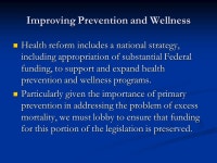 Improving Health and Healthcare for Persons With SMI: A Public Health Perspective Benjamin Druss MD, MPH January 12, 2011 ACHMA.... 