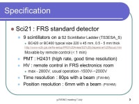 Plastic scintillators for the g-RISING experiments Nami Saito. -  ppt download