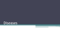 Disease & Parasite ID: Dog. Diseases Canine Distemper Description: ▫Contagious, viral illness caused by the Morbillivirus How... 