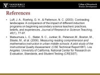 Impact of Organizational Supports for Math Instruction on the Instructional Quality of Beginning Teachers Thomas Smith Laura... 