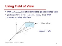 Demetriou/Loizidou – ACSC330 – Chapter 5 Viewing Dr. Giorgos A. Demetriou Computer Science Frederick Institute of Technology.... 