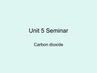 Unit 5 Seminar Carbon dioxide. The Carbon Cycle Carbon comes into the living world through the plants, algae, and bacteria that... 