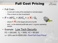 from before) Pertemuan Pricing Techniques and Analysis ( Continued from before) Matakuliah: J0434 / Ekonomi. -  ppt download