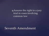 { 27 Amendments Review.  Protects against “unreasonable search and seizure” Fourth Amendment. -  ppt download