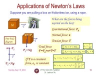 Monday, Sept. 18, 2002PHYS , Fall 2002 Dr. Jaehoon Yu 1 PHYS 1443 – Section 003 Lecture #5 Monday, Sept. 18, 2002 Dr. Jaehoon... 