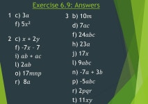 Algebraic expressions 1 Page 69. Exercise 6.1, page 69 2 x R150 = R300 4 x R150 = R600 7 x R150 = R ppt download