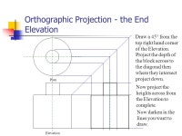 Greenfaulds High School Orthographic Views. Orthographic Projection Orthographic projection is the name given to the type of... 