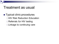 HIV and HCV Risk Reduction Interventions in Drug Detoxification and Treatment Settings. -  ppt download