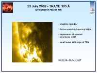New inferences on the physical nature and the causes of coronal shocks Alexander Warmuth Astrophysikalisches Institut Potsdam.... 