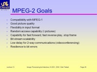 Image Processing Architecture, © 2001, 2002 Oleh TretiakPage 1Lecture 15 ECEC-453 Image Processing Architecture 3/11/2004 Exam... 