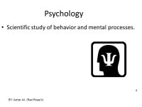 Essentials of Understanding Psychology 9 th Edition By Robert Feldman BY: Azhar. Ali (Red Rose N) ppt download