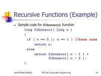 UniMAP SemII-09/10EKT120: Computer Programming1 Week 6 – Functions (2) -  ppt download