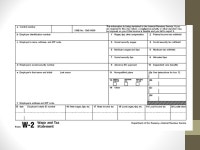 This lesson covers the W-2 IRS tax form.. The W-2 is an... The W-2 is a wage and tax statement, since. -  ppt download