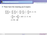 강원대학교 컴퓨터과학전공 문양세 이산수학 (Discrete Mathematics) 수열과 합 (Sequences and Summations) -  ppt download