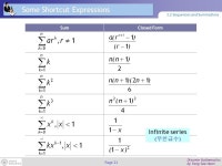 강원대학교 컴퓨터과학전공 문양세 이산수학 (Discrete Mathematics) 수열과 합 (Sequences and Summations) -  ppt download