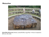 Comets, Meteors and Meteorites. Other objects in Solar System Asteroids in orbit between Mars and Jupiter. Comets (in highly... 