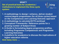 Tuning of Higher Education Programmes on the Basis of Profiles, Competences and Learning Outcomes WHYHOWWHAT. -  ppt download
