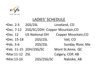 North American FIS TD Update Fall 2013 NorAm Cup Refresher. -  ppt download