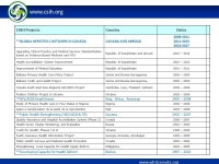 Canadian Society for International Health (CSIH): Webinar on World Hepatitis Day Ottawa, Canada June 26, ppt download