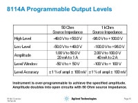 8114A Overview 10-Feb-04 Page A Overview 1) Specifications and Applications 2) Operational Overview 3) Block Diagram. -  ppt... 