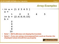 ES 240: Scientific and Engineering Computation. Chapter 2 Chapter 2: MATLAB Fundamentals Uchechukwu Ofoegbu Temple University.... 